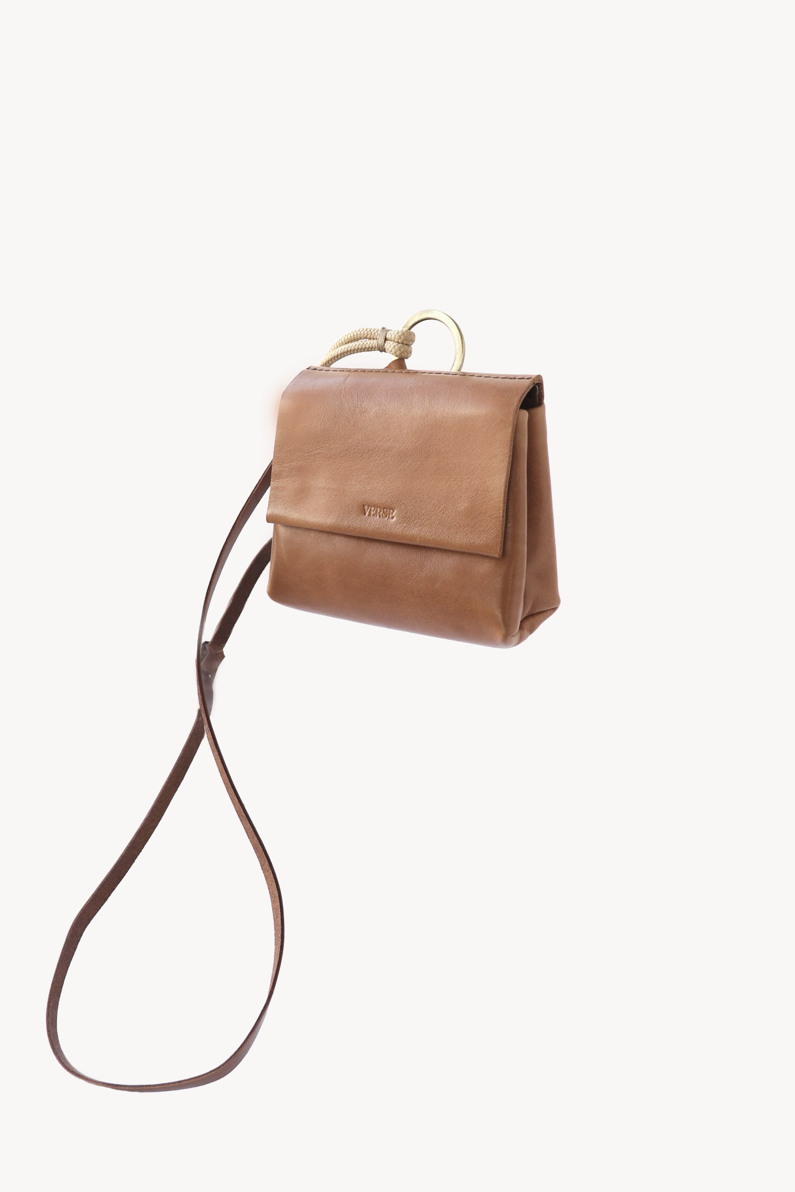Bloom Pouch in Tan