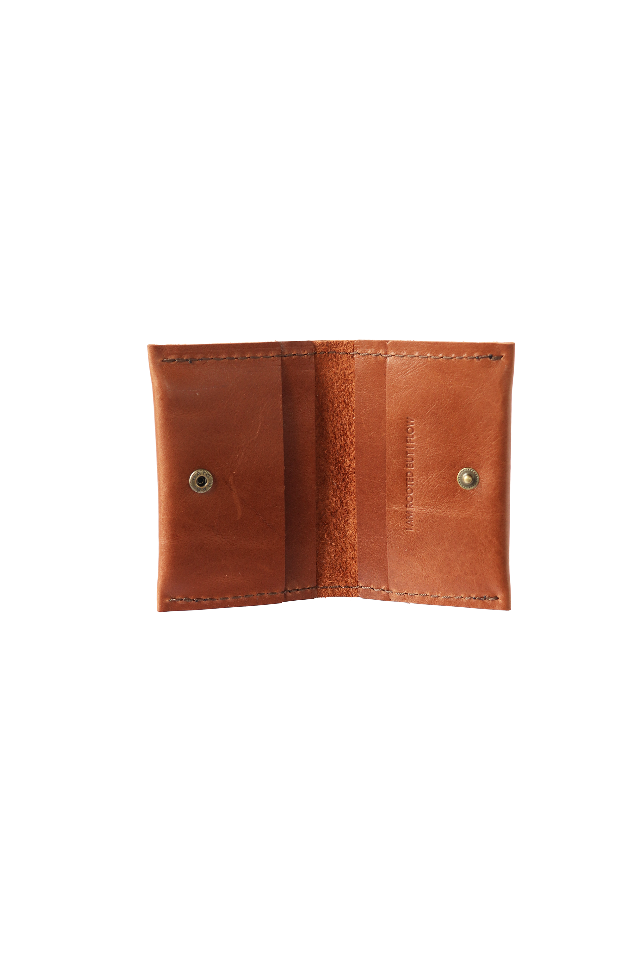 Small Fortune Leather Wallet in Terra Tan